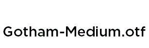 Gotham-Medium