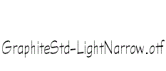 GraphiteStd-LightNarrow