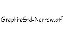 GraphiteStd-Narrow