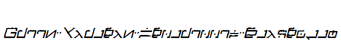 Green-Martian-Distressed-Italic