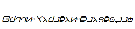Green-Martian-Italic