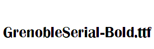 GrenobleSerial-Bold