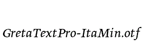 GretaTextPro-ItaMin