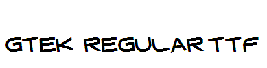 Gtek-Regular
