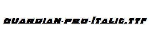 Guardian-Pro-Italic