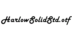 HarlowSolidStd