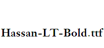 Hassan-LT-Bold