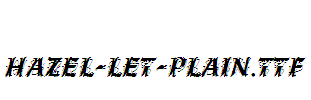Hazel-LET-Plain