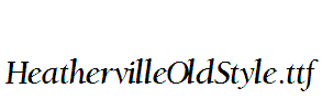 HeathervilleOldStyle