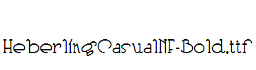 HeberlingCasualNF-Bold