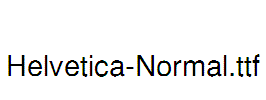 Helvetica-Normal