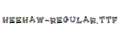 HeeHaw-Regular