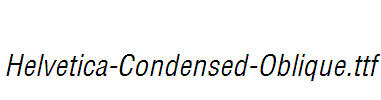 Helvetica-Condensed-Oblique