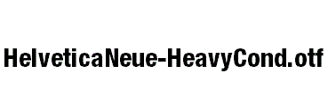 HelveticaNeue-HeavyCond