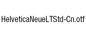 HelveticaNeueLTStd-Cn
