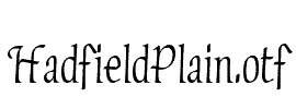 HadfieldPlain