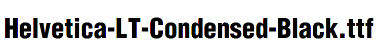 Helvetica-LT-Condensed-Black