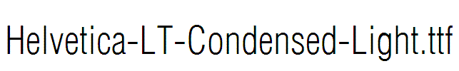 Helvetica-LT-Condensed-Light