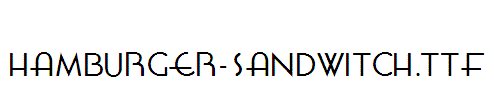 Hamburger-Sandwitch
