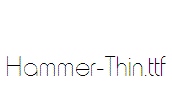 Hammer-Thin