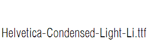 Helvetica-Condensed-Light-Li
