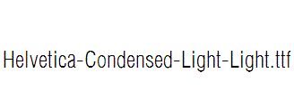 Helvetica-Condensed-Light-Light