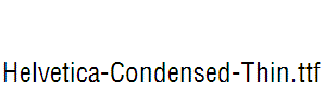 Helvetica-Condensed-Thin