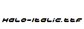 Halo-Italic