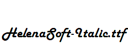 HelenaSoft-Italic