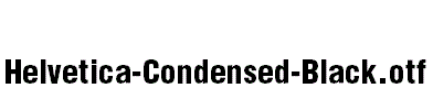 Helvetica-Condensed-Black