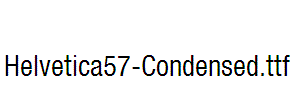 Helvetica57-Condensed