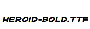 Heroid-Bold