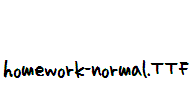 homework-normal