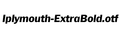 Iplymouth-ExtraBold