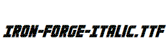 Iron-Forge-Italic