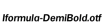 Iformula-DemiBold