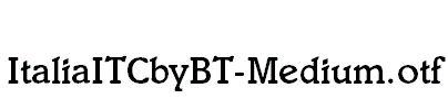 ItaliaITCbyBT-Medium