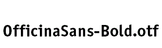 OfficinaSans-Bold