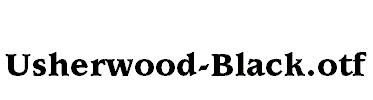 Usherwood-Black