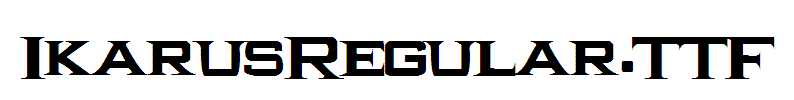 IkarusRegular