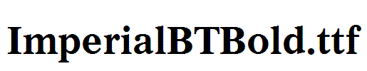 ImperialBTBold
