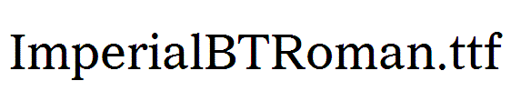 ImperialBTRoman