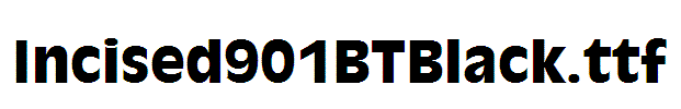 Incised901BTBlack