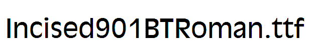 Incised901BTRoman