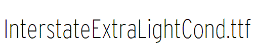 InterstateExtraLightCond