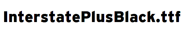 InterstatePlusBlack