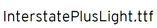 InterstatePlusLight