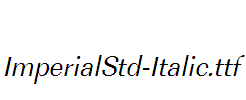 ImperialStd-Italic