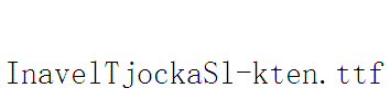 InavelTjockaSl-kten
