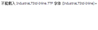 IndustriaLTStd-Inline
